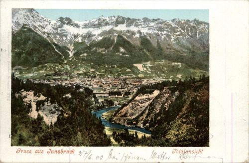 Innsbruck, Grüsse, Totalansicht