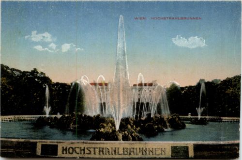 Wien, Hochstrahlbrunnen