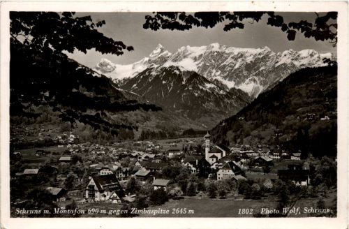 Schruns m. Montafon gegen Zimbaspitze