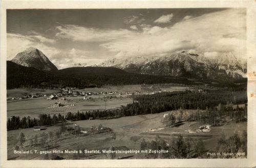 Seefeld i. Tirol gegen Hohe Munde