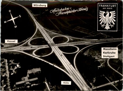 Autobahn Frankfurter Kreuz