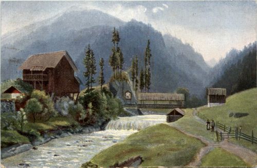 Gerlos-Klamm bei Zell, Zillertal