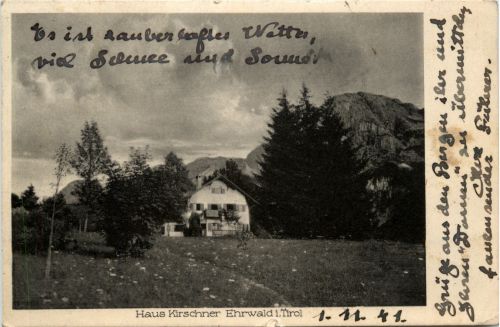 Haus Kirschner, Ehrwald i. Tirol