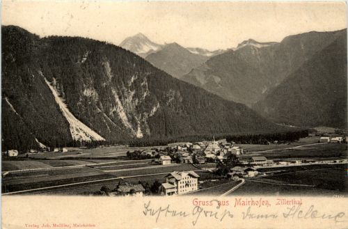 Gruss aus Mayrhofen, Zillertal