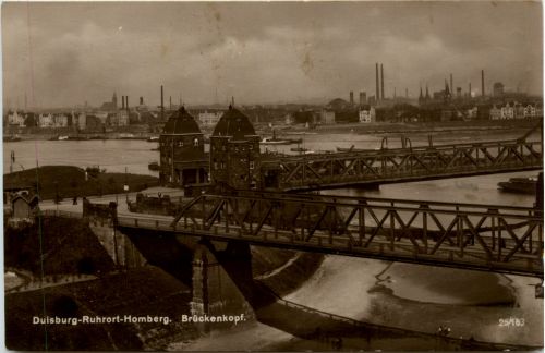 Duisburg-Ruhrort-Homberg, Brückenkopf