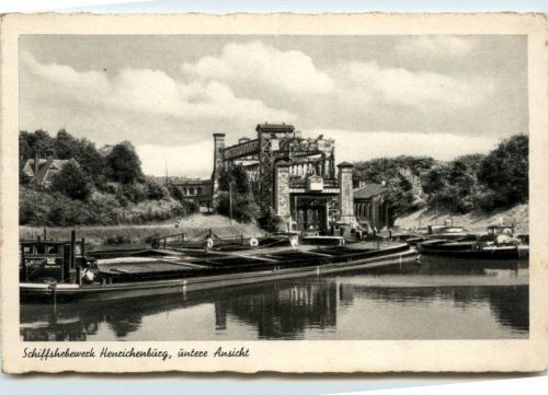Schiffshebewerck Henrichenburg, untere Ansicht
