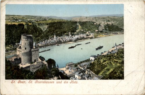 St. Goar, St. Goarshausen und die Katz