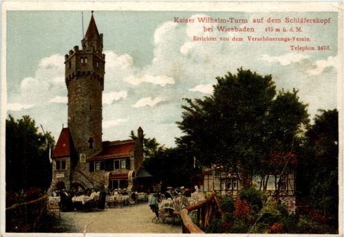 Kaiser-Wilhelm-Turm auf dem Schläferskopf bei Wiesbaden