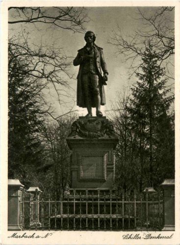 Marbach a. N., Schillers Denkmal
