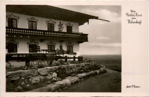 Das Rösler-Haus am Hohenkogl