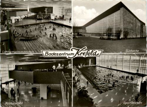 Krefeld, Badezentrum, div. Bilder