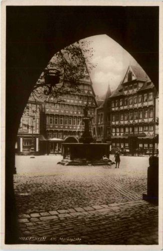 Hildesheim, Am Marktplatz