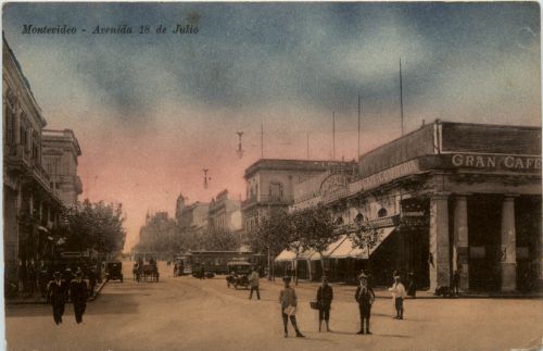 Uruquay - Montevideo - Avenida 18 de Julio