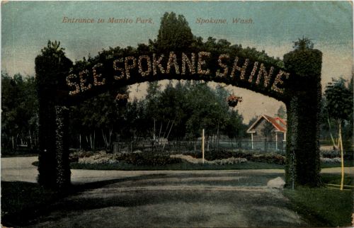 Spokane - Entrance to Manito Park