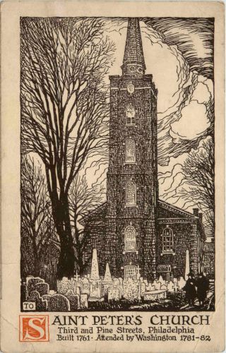 Philadelphia - Saint Peters church
