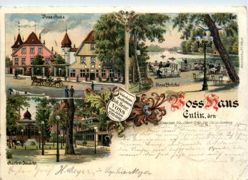 Eutin - Voss Haus - Litho