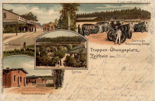 Truppen-Übungsplatz Zeithain - Litho