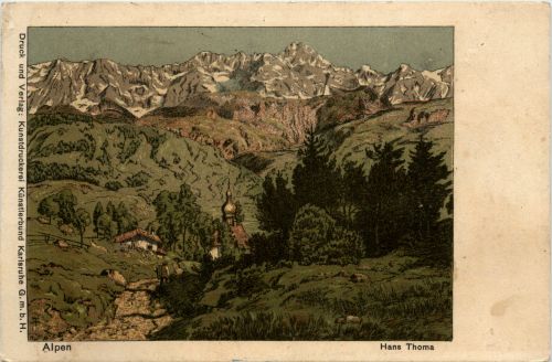 Künstlerkarte Hans Thoma
