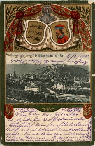 Heidenheim - Prägekarte