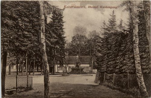 Kaiserslautern - Waldeingang