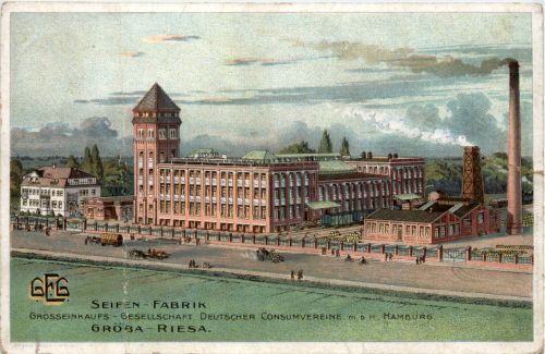 Gröba-Riesa - Seifen Fabrik