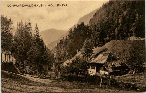 Schwarzwaldhaus im Höllental