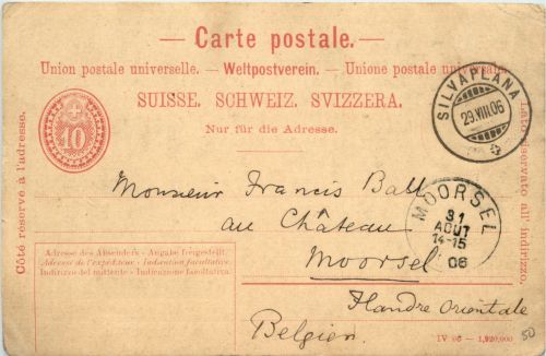 Ganzsache Schweiz