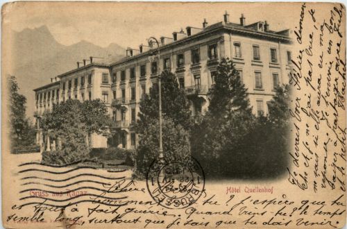 Gruss aus Ragaz - Hotel Quellenhof