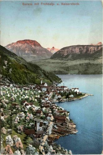 Gersau mit Frohnalp und Kaiserstock