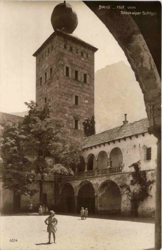 Brig - Hof vom Stockalper Schloss