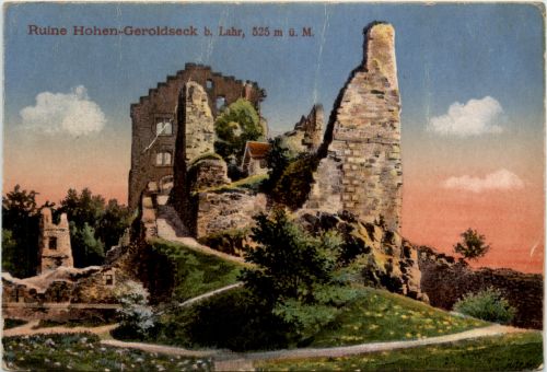 Lahr - Ruine hohen-Geroldseck