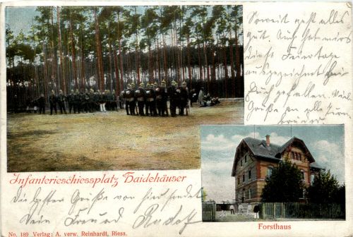 Zeithain - Infanterieschiessplatz Haidehäuser