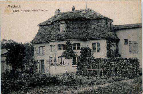 Ansbach - Ehem- Markgräfl. Gartenhäuschen