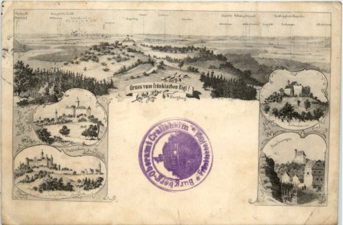 Crailsheim - Gruss vom fränkischen Rigi - Burgsberg