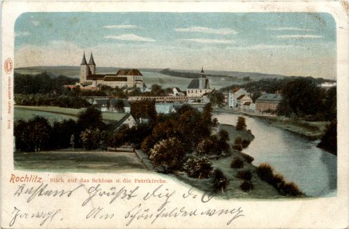 Rochlitz - Blick auf das Schloss