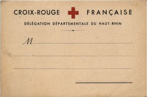 Croix-Rouge Francaise - Haut Rhin