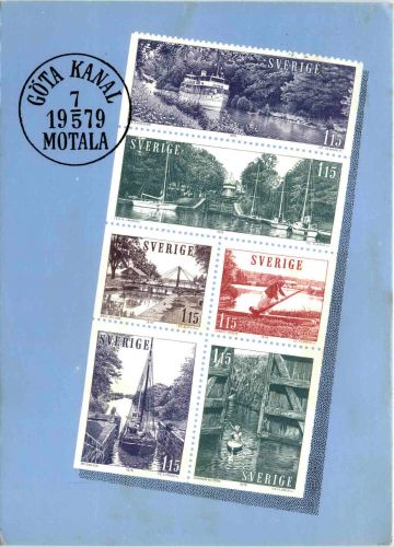 Schweden - Göta Kanal 1979
