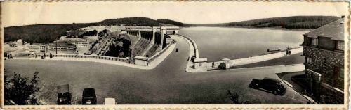Eupen - Barrage de la Vesdre - Klappkarte