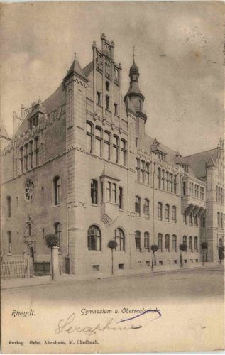 Rheydt - Gymnasium und Oberrealschule