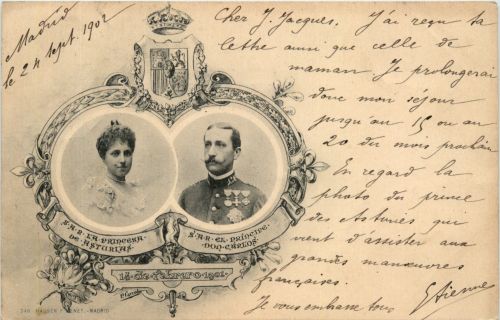 Espana - Principe Don Carlos 1901