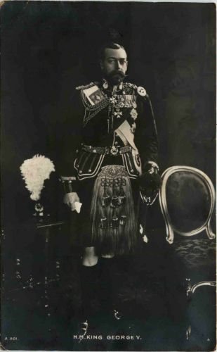 King of England George V