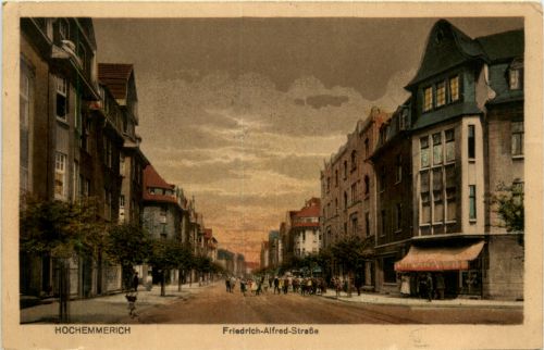 Duisburg Hochemmerich - Friedrich Alfred Strasse