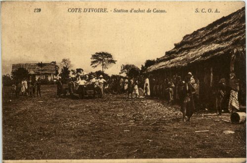 Cote D Ivoire - Station d achat de Cacaou