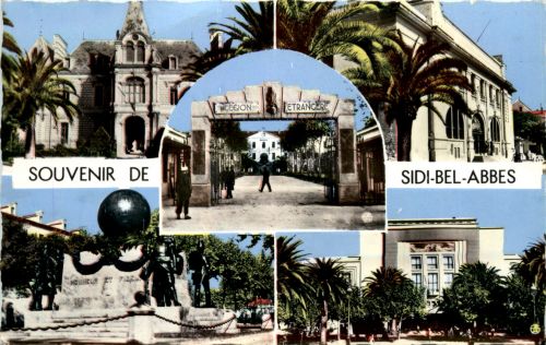 Souvenir de Sidi-Bel-Abbes, div. Bilder