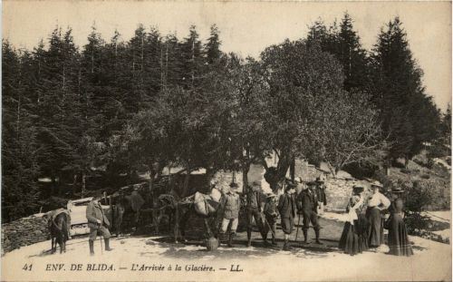 Blida, LÀrrivee a la Glaciere
