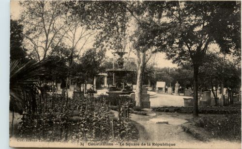 Constantine, Le Square de la Republique