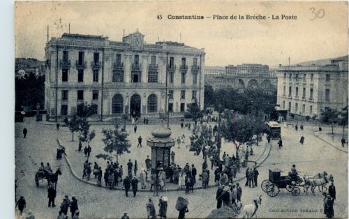 Constantine, Place de la Breche - la Poste