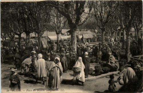 Blida, Place du Marche Indigene