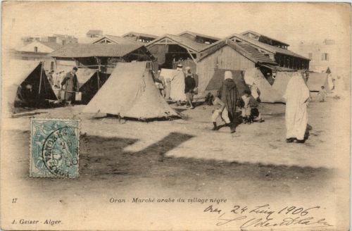 Oran, Marche arabe du village negre