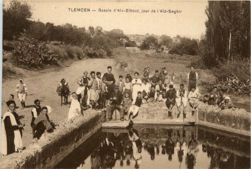 Tlemcen, Bassin dÀin-Elhout, jour de lÀid-Seghir